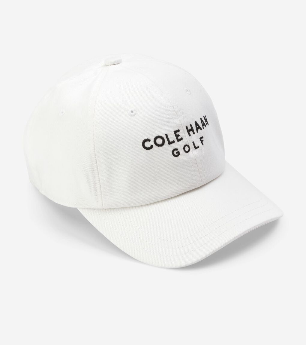 COTTON EMBROIDERED LOGO GOLF HAT